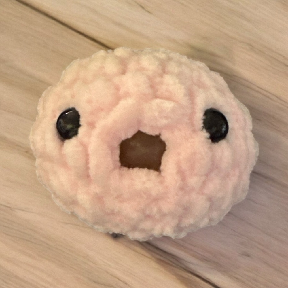 Handmade Crochet stress Blob